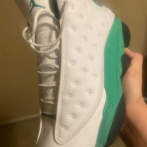 Retro 13 lucky green